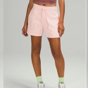Lululemon Soft Ambitions High Rise Short 4" Pink Mist 4
